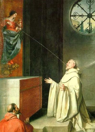 The Vision of St Bernard, Cano, Alonso